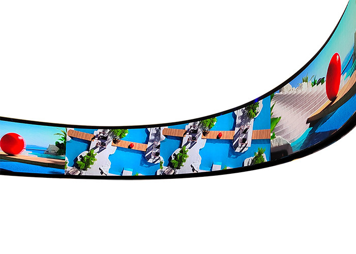 Inner Arc LED Display P4mm Curved LED Screen Soft LED Video Wall